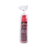 Dart® SOLO Party Plastic Cold Drink Cups, 16 oz, Red, 50-Pack P16R USS-DCCP16RPK