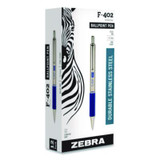 Zebra® PEN,BALLPT,RT,0.7MM,BE 29220