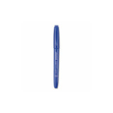 Universal™ Pen-Style Permanent Marker, Fine Bullet Tip, Blue, Dozen UNV07073