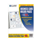 C-Line® REFILL,CARD HOLDER 10-PK 61217 USS-CLI61217