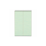 TOPS™ Gregg Steno Pads, Gregg Rule, 80 Green-Tint 6 X 9 Sheets 8021