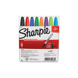 Sharpie® MARKER,SHARPIE,FINE,8/ST 30078