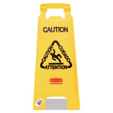 Rubbermaid® Commercial SIGN,CAUTION,2SIDE,YW FG611200YEL