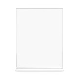 deflecto® Classic Image Double-Sided Sign Holder, 8.5 x 11 Insert, Clear 69201