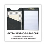 Samsill® PADHOLDER,8.5X11,CLP,BK 71410 USS-SAM71410