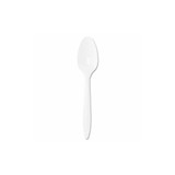 Dart® Style Setter Mediumweight Plastic Spoons, White, 1,000/Carton S6BW