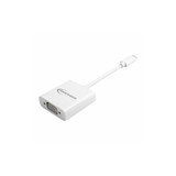Innovera® USB Type-C VGA Adapter, USB-C/VGA, 0.65 ft, White IVR50040