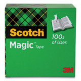 Scotch® Magic Tape Refill, 3" Core, 0.75" X 72 Yds, Clear 810
