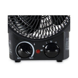 Alera® Heater Fan, 1,500 W, 8.25 x 4.37 x 9.5, Black ALEHEFF10B USS-ALEHEFF10B