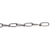Campbell #2/0 250 Ft. Zinc-Plated Low-Carbon Steel Coil Chain