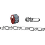 Campbell #3/0 50 Ft. Zinc-Plated Low-Carbon Steel Coil Chain 0722427