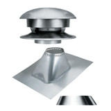 SELKIRK Sure-Temp 6 In. Stainless Steel Round Top Chimney Kit