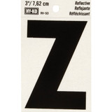 Hy-Ko Vinyl 3 In. Reflective Adhesive Letter, Z RV-50Z Pack of 10