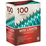 Green 100-Bulb Mini Incandescent Light Set