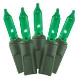 Green 100-Bulb Mini Incandescent Light Set TY720