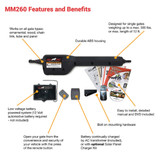 Mighty Mule MM271 12 Ft. 300 Lb. Single Gate Opener Kit MM271 755085