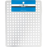 iDesign Sinkworks 12.5 In. x 16 In. Euro Clear PVC Sink Mat 36800