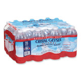 Crystal Geyser® WATER,ALPINE,SPRG,35BTL 35001 W-DEP USS-CGW35001CTDEP