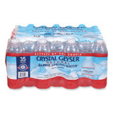 Crystal Geyser® WATER,ALPINE,SPRG,35BTL 35001 W-DEP USS-CGW35001CTDEP