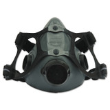 5500 Series Low Maintenance Half Mask Respirator, Medium, Elastomeric