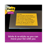 Post-it® Notes Super Sticky PAD,8X6,S-STKY,LND,4-AST 6845-SSPL USS-MMM6845SSPL