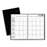 AT-A-GLANCE® BOOK,APT,MLY,8X12,BK SK2-00 USS-AAGSK200