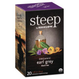 Bigelow® Steep Tea, Earl Grey, 1.28 Oz Tea Bag, 20/box RCB17700