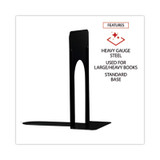 Universal® BOOKEND,ECONMY,9"H,BK UNV54091 USS-UNV54091