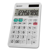 Sharp® El-377wb Large Pocket Calculator, 10-Digit Lcd EL-377WB