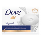 Dove® White Beauty Bar, Light Scent, 2.6 Oz 61073EA