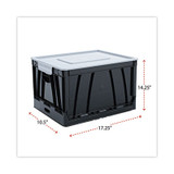 BOX,COLLAPSIBLE,2/PK,BK