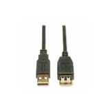 Tripp Lite USB 2.0 A Extension Cable, 6 ft, Black U024-006