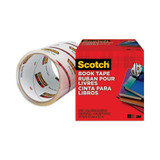 Scotch® Book Tape, 3" Core, 4" X 15 Yds, Clear 845-400 USS-MMM8454
