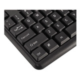 Innovera® Slimline Keyboard And Mouse, Usb 2.0, Black IVR69202 USS-IVR69202