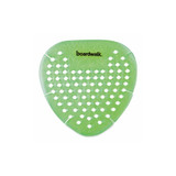Boardwalk® Gem Urinal Screens, Herbal Mint Scent, Green, 12/box BWKGEMHMI