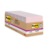 Post-it® Notes Super Sticky PAD,NOTE 3X3 NATR HUE,AST 65424NHCP