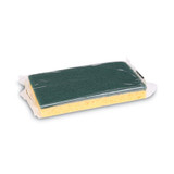 SPONGE,MED DTY,SCRUB,GN