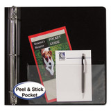 C-Line® Peel and Stick Add-On Filing Pockets, 25", 11 x 8.5, 10-Pack 70185 USS-CLI70185