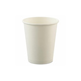 SOLO® Uncoated Paper Cups, Hot Drink, 8 Oz, White, 1,000/carton U508N-02050