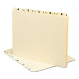 GUIDE,PLAIN TB,A-Z,LTR,25