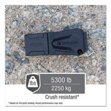 Verbatim® Toughmax Usb Flash Drive, 16 Gb, Black 70000 USS-VER70000