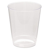 WNA Comet Plastic Tumbler, Tall, 8 oz, Clear, 25/Pack, 20 Packs/Carton WNA T8T
