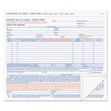 TOPS™ FORM,BILL/LADING,SHRT,TRI 3841