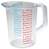 Rubbermaid® Commercial Bouncer Measuring Cup, 32 Oz, Clear FG321600CLR