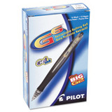 Pilot® G6 Gel Pen, Retractable, Fine 0.7 Mm, Black Ink, Black Barrel 31401 USS-PIL31401