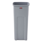 Rubbermaid® Commercial RECEPTACLE,WASTE,SQ,GY FG356988GRAY
