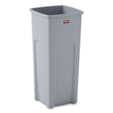 Rubbermaid® Commercial RECEPTACLE,WASTE,SQ,GY FG356988GRAY USS-RCP356988GY