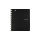 Five Star® NOTEBOOK,1 SUB COLLEGE,BK 72057