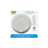 Eco-Products® LID,RECYCLED HOT CUP,WH EP-HL16-WR