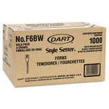 FORK,PLASTIC,M-WGT,WHT